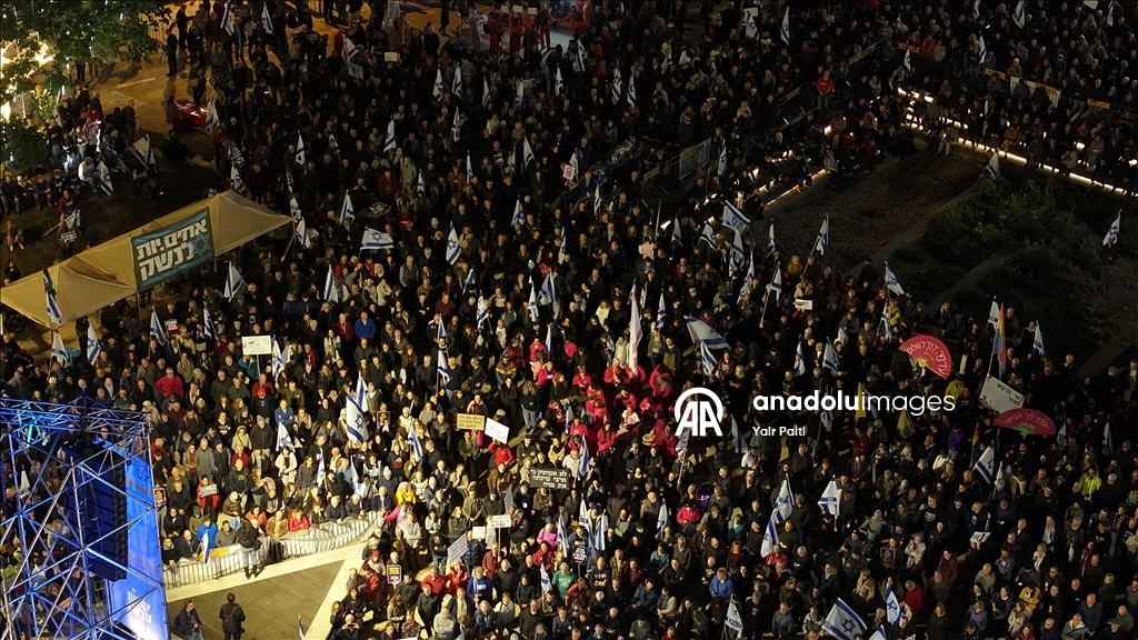 В Израиле прошла антиправительственная акция