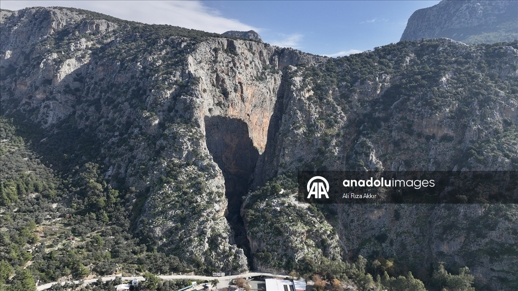 Muğla'daki Saklıkent Kanyonu geçen yıl yarım milyonun üzerinde ziyaretçi ağırladı