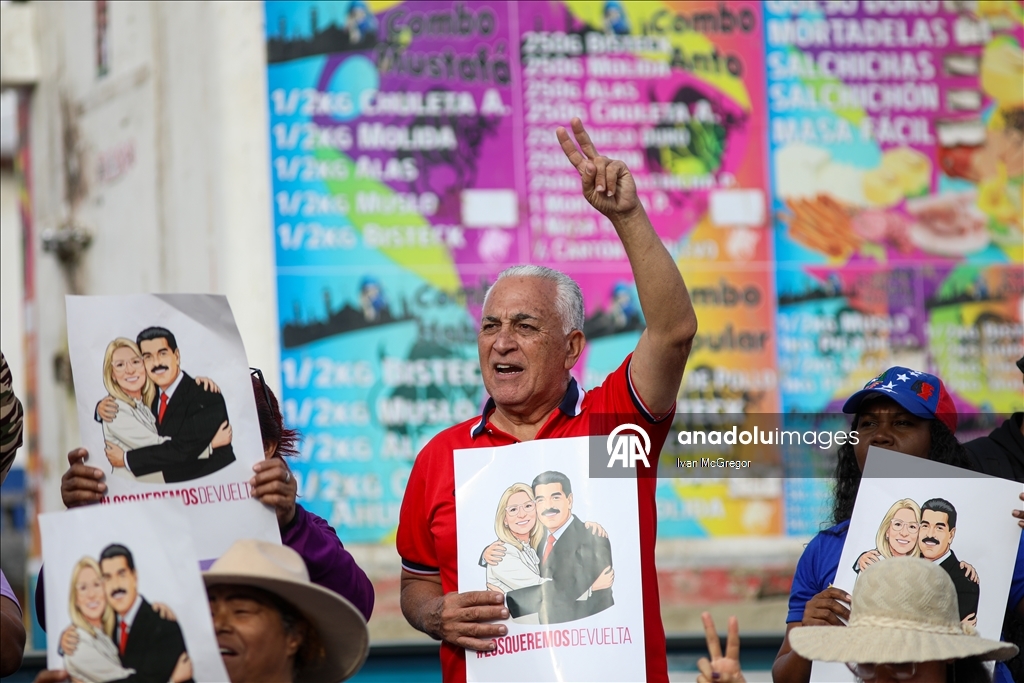 В Венесуэле прошли массовые марши в поддержку Мадуро