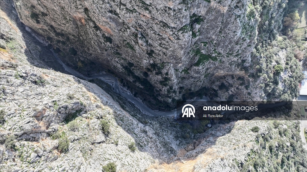 Muğla'daki Saklıkent Kanyonu geçen yıl yarım milyonun üzerinde ziyaretçi ağırladı