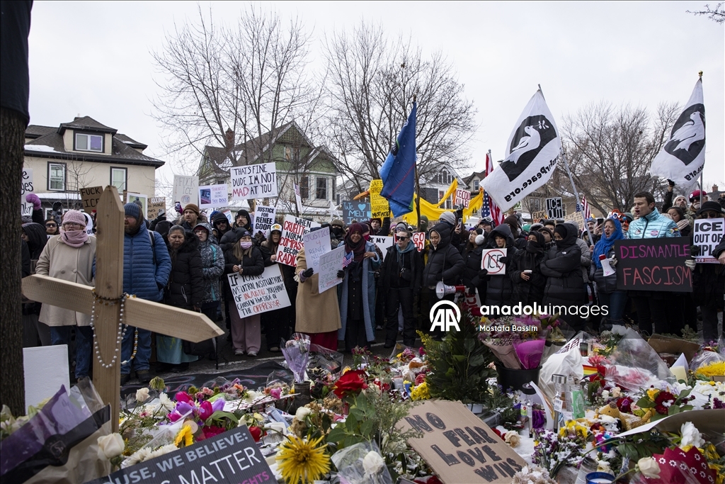 В городе Миннеаполис в США продолжаются протесты против ICE