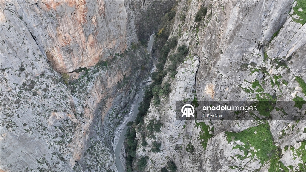 Muğla'daki Saklıkent Kanyonu geçen yıl yarım milyonun üzerinde ziyaretçi ağırladı