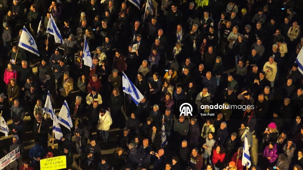 В Израиле прошла антиправительственная акция