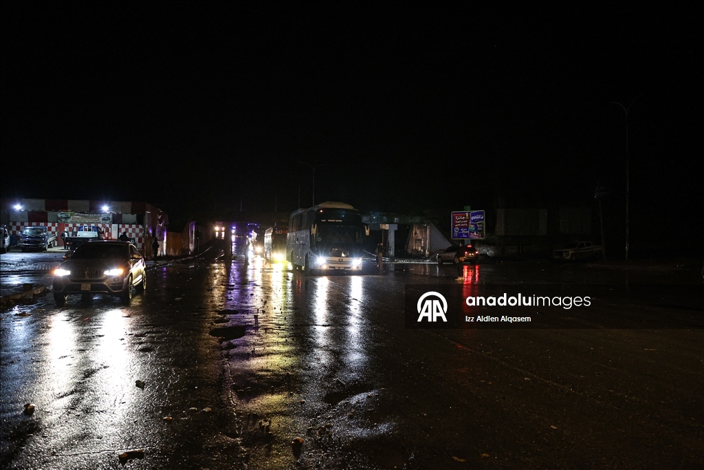 Последняя группа боевиков «СДС» в Алеппо эвакуируется за пределы города