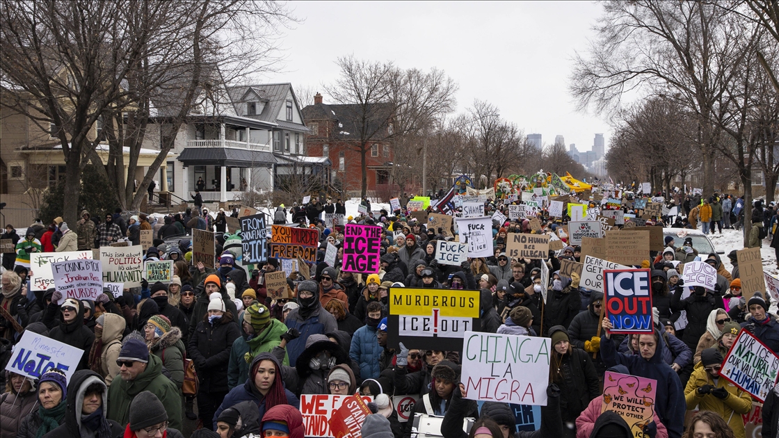 Minneapolis'te ICE karşıtı gösteriler devam ediyor