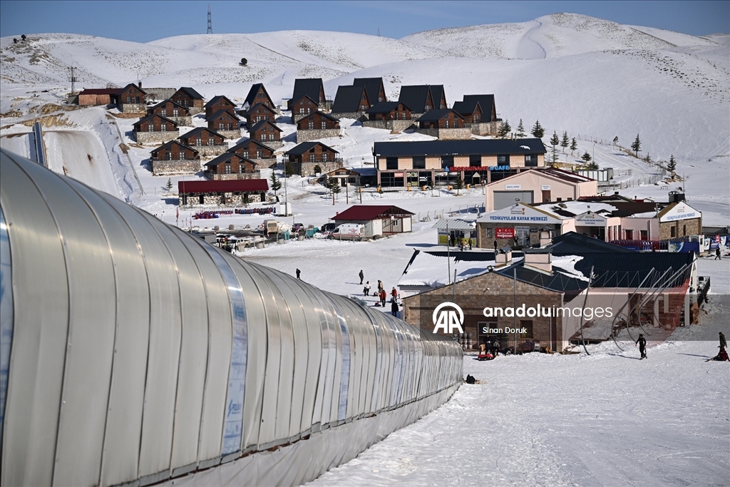 Yedikuyular Kayak Merkezi'nde hedef 600 bin ziyaretçi