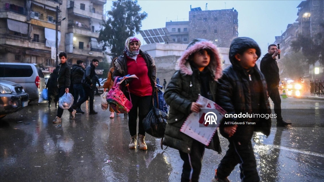 Terörden arındırılan Halep’in Eşrefiye Mahallesi’nde hayat normale dönüyor