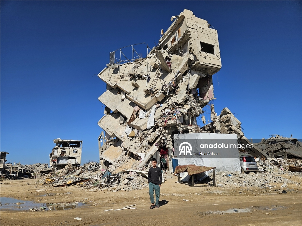 Gazze Şeridi'nde Filistinliler, yetersiz barınma koşullarıyla mücadele ediyor