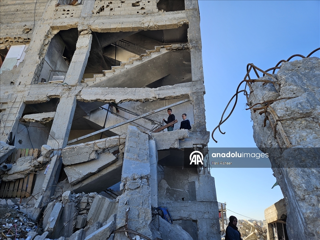 Gazze Şeridi'nde Filistinliler, yetersiz barınma koşullarıyla mücadele ediyor