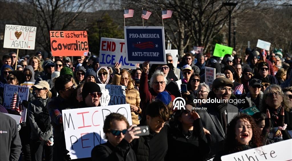 Charlotte'de ICE karşıtı gösteriler 