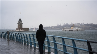 Rainy day in Istanbul