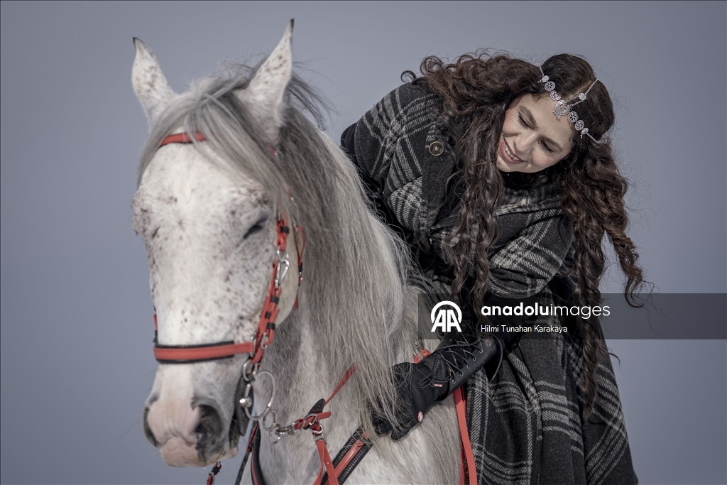 В турецком Эрзуруме популярны конные сафари