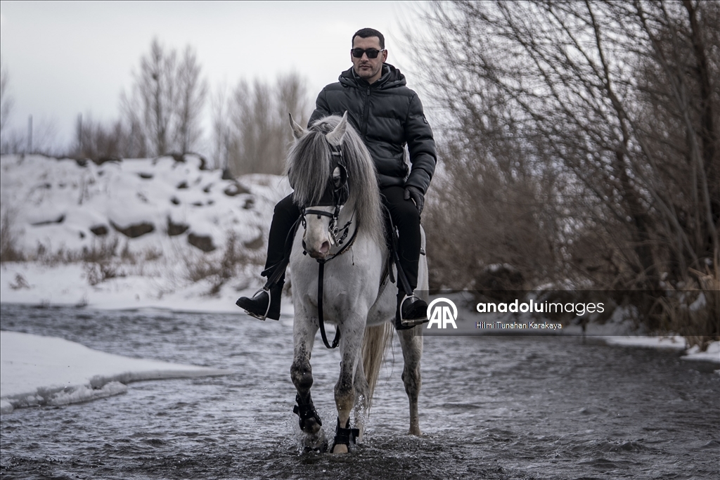В турецком Эрзуруме популярны конные сафари