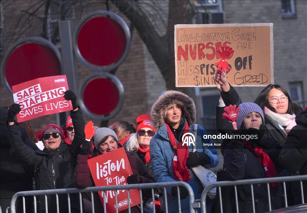 Около 15 тысяч медсестер в Нью-Йорке объявили забастовку