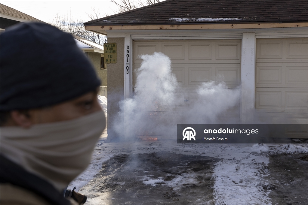 Иммиграционные операции в американском городе Миннеаполис