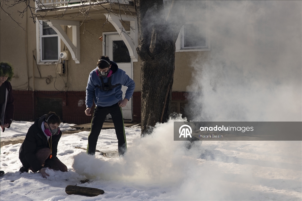 Иммиграционные операции в американском городе Миннеаполис