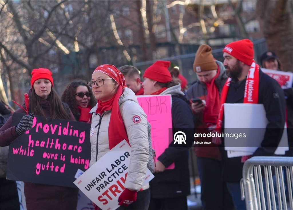 Около 15 тысяч медсестер в Нью-Йорке объявили забастовку