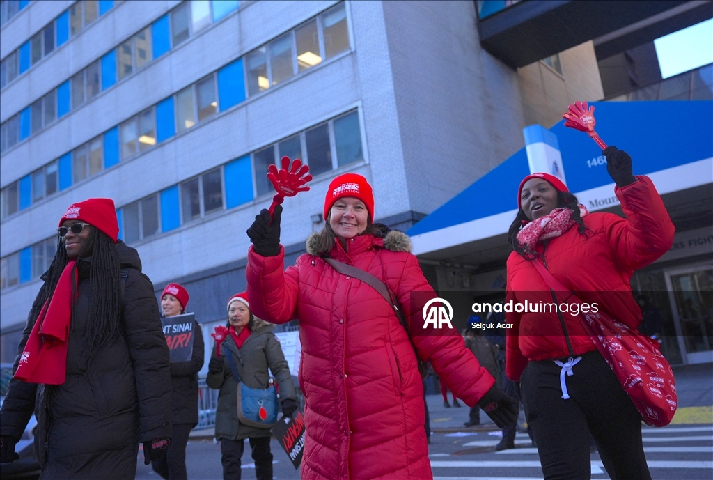 Около 15 тысяч медсестер в Нью-Йорке объявили забастовку