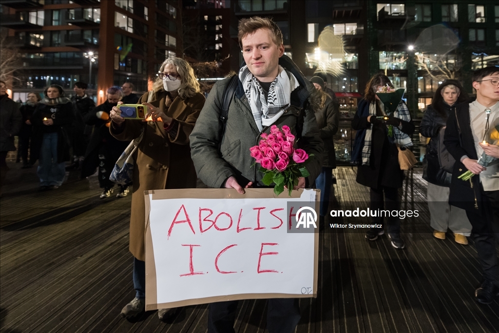 В Лондоне почтили память Рене Николь Маклин Гуд, застреленной сотрудниками Иммиграционной и таможенной службы