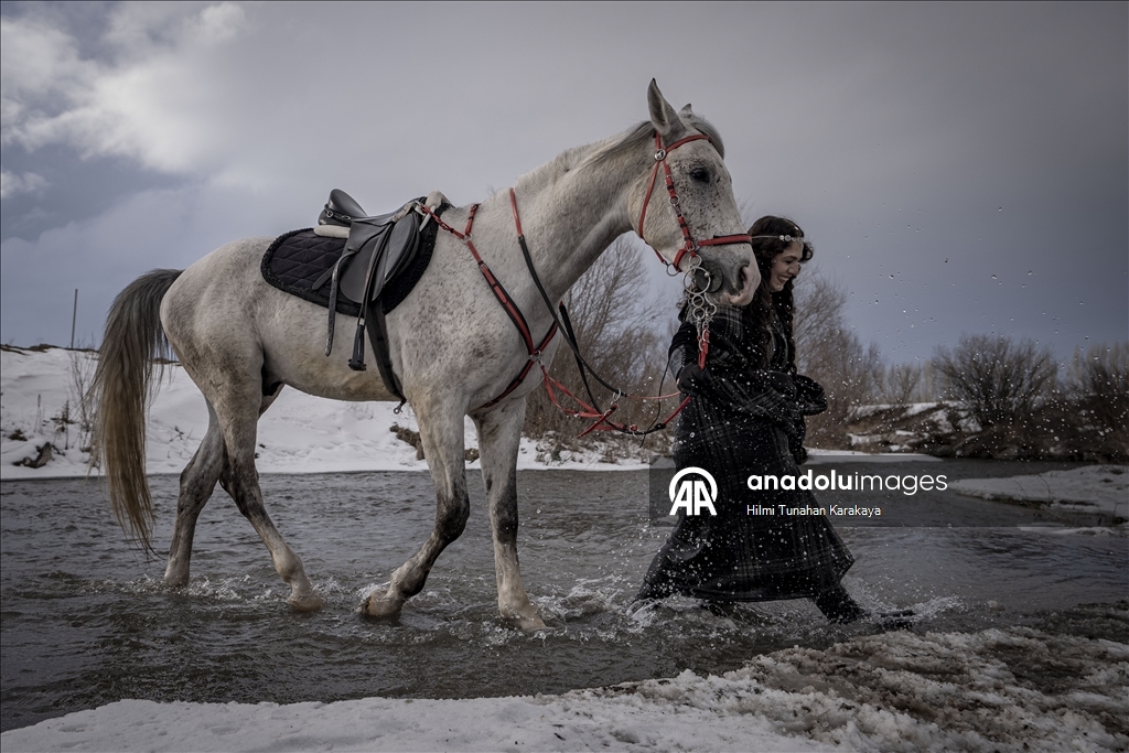 В турецком Эрзуруме популярны конные сафари