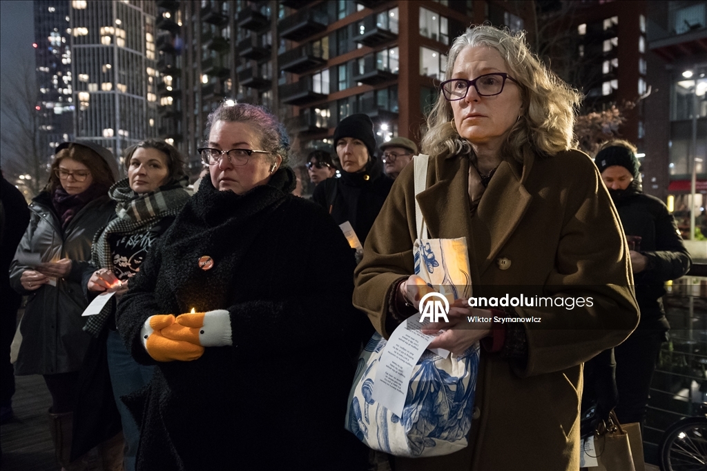 В Лондоне почтили память Рене Николь Маклин Гуд, застреленной сотрудниками Иммиграционной и таможенной службы