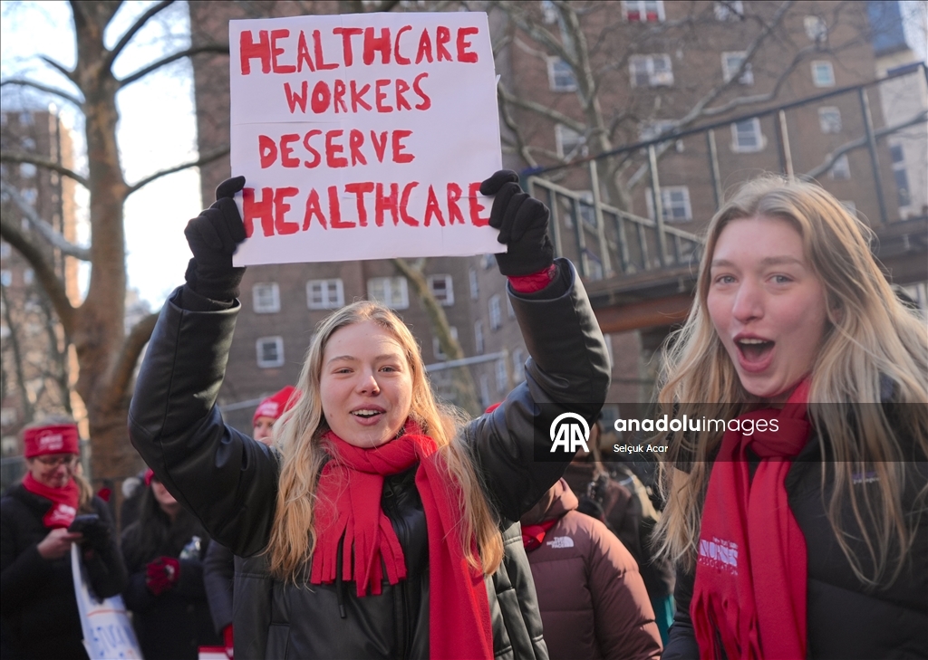 Около 15 тысяч медсестер в Нью-Йорке объявили забастовку