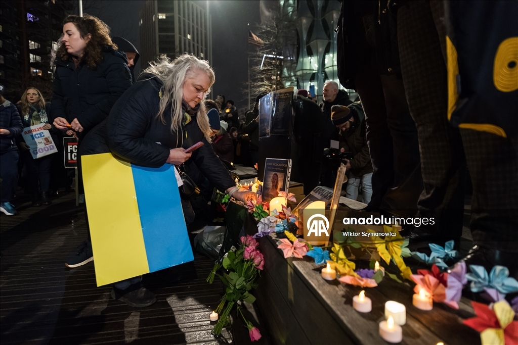 В Лондоне почтили память Рене Николь Маклин Гуд, застреленной сотрудниками Иммиграционной и таможенной службы