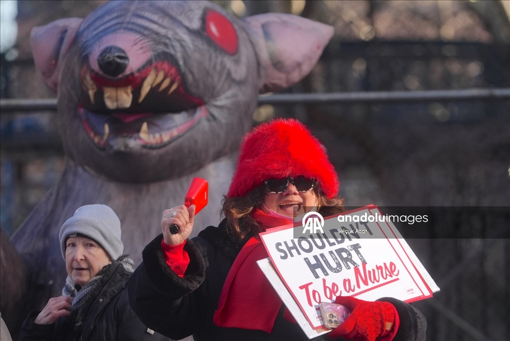 Около 15 тысяч медсестер в Нью-Йорке объявили забастовку