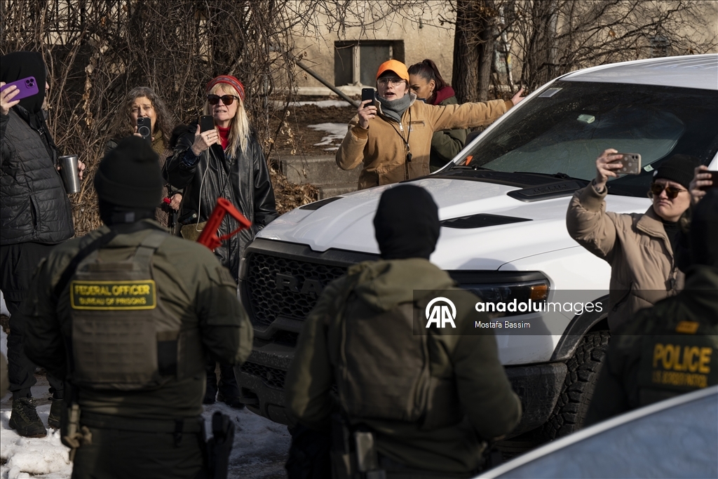 Иммиграционные операции в американском городе Миннеаполис