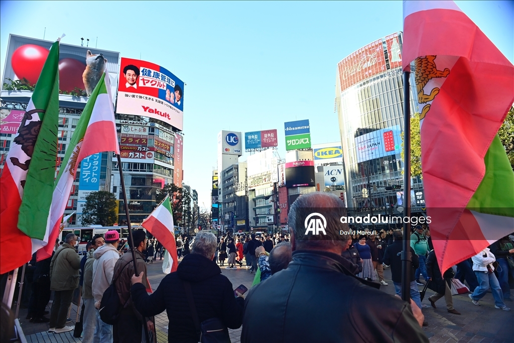 Иранцы провели акцию протеста в Токио
