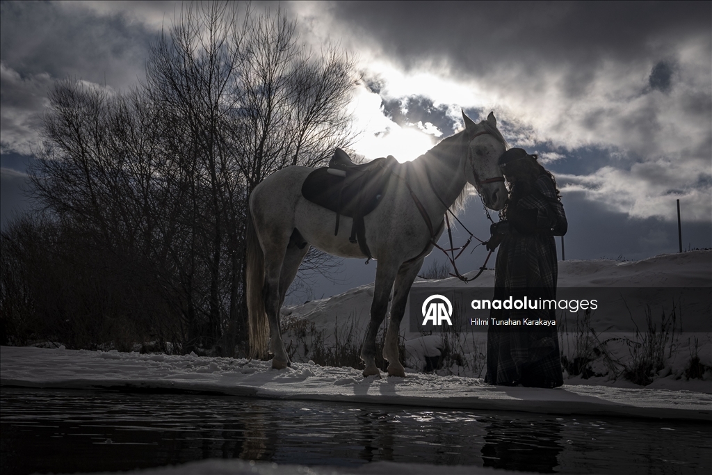 В турецком Эрзуруме популярны конные сафари