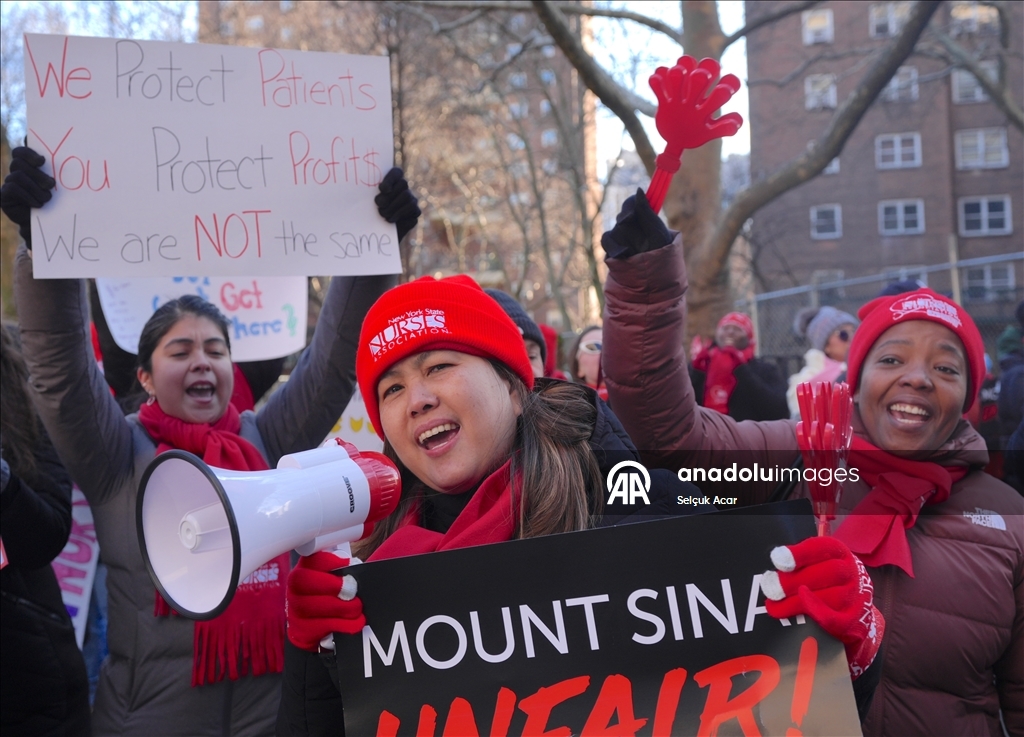 Около 15 тысяч медсестер в Нью-Йорке объявили забастовку