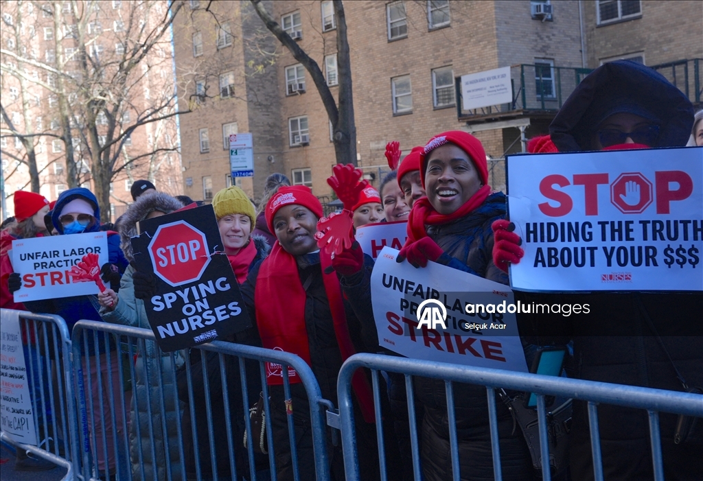 Около 15 тысяч медсестер в Нью-Йорке объявили забастовку