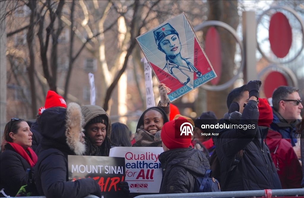 Около 15 тысяч медсестер в Нью-Йорке объявили забастовку