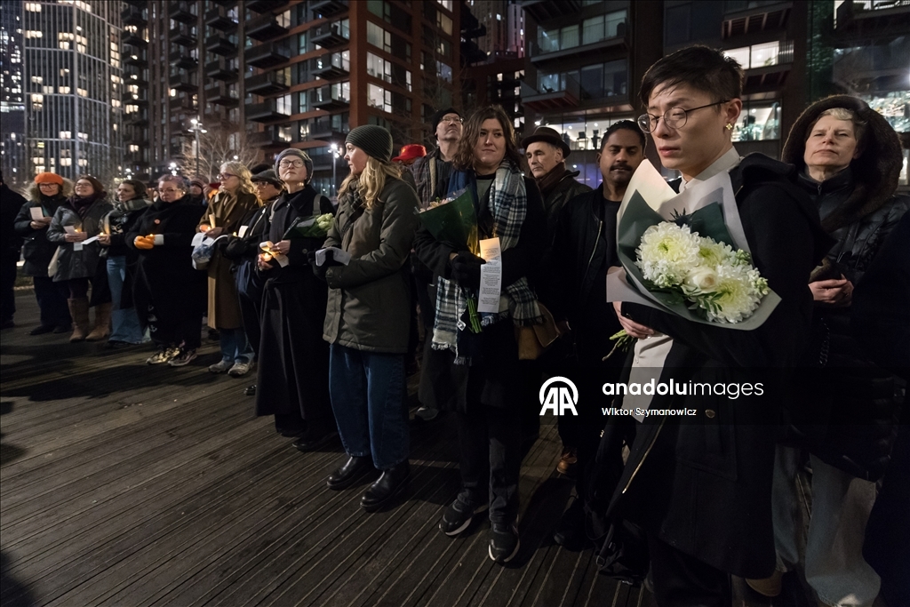 В Лондоне почтили память Рене Николь Маклин Гуд, застреленной сотрудниками Иммиграционной и таможенной службы