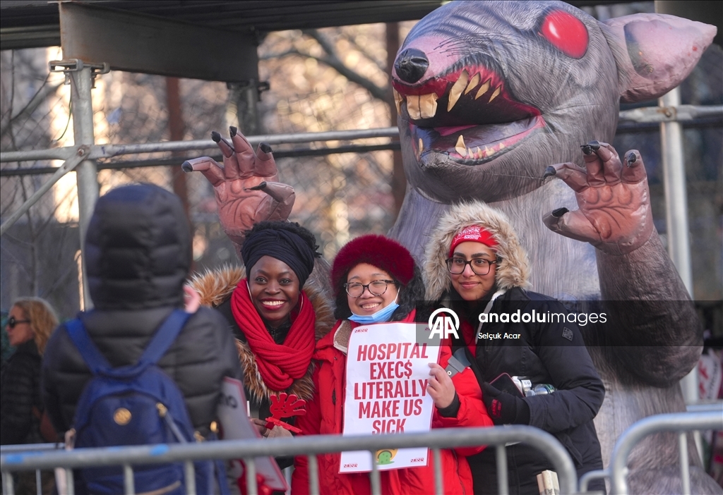 Около 15 тысяч медсестер в Нью-Йорке объявили забастовку