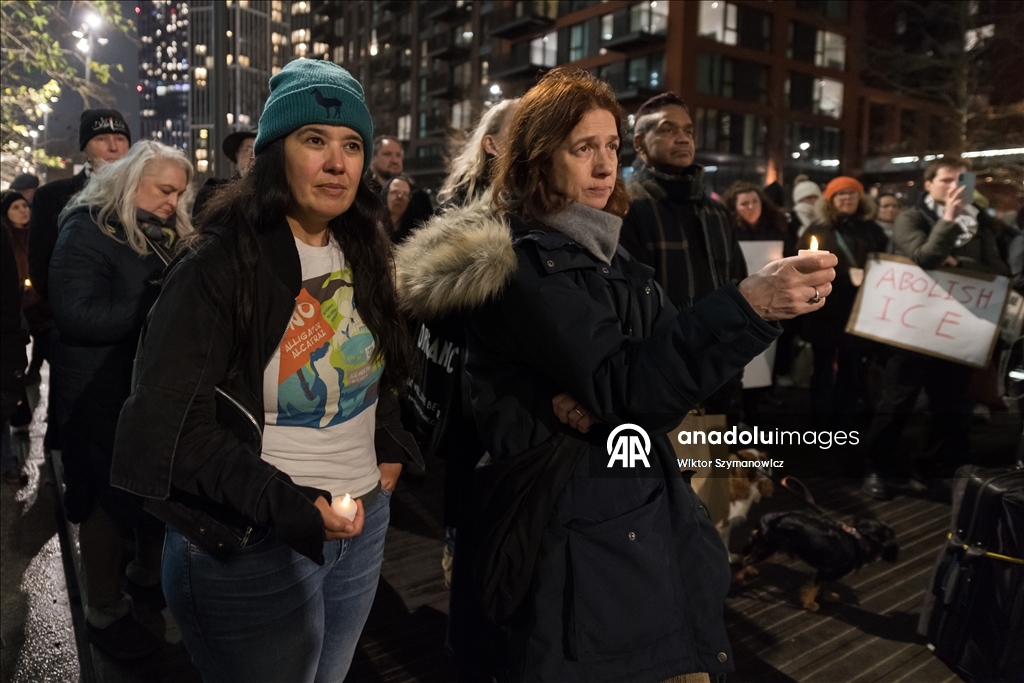 В Лондоне почтили память Рене Николь Маклин Гуд, застреленной сотрудниками Иммиграционной и таможенной службы