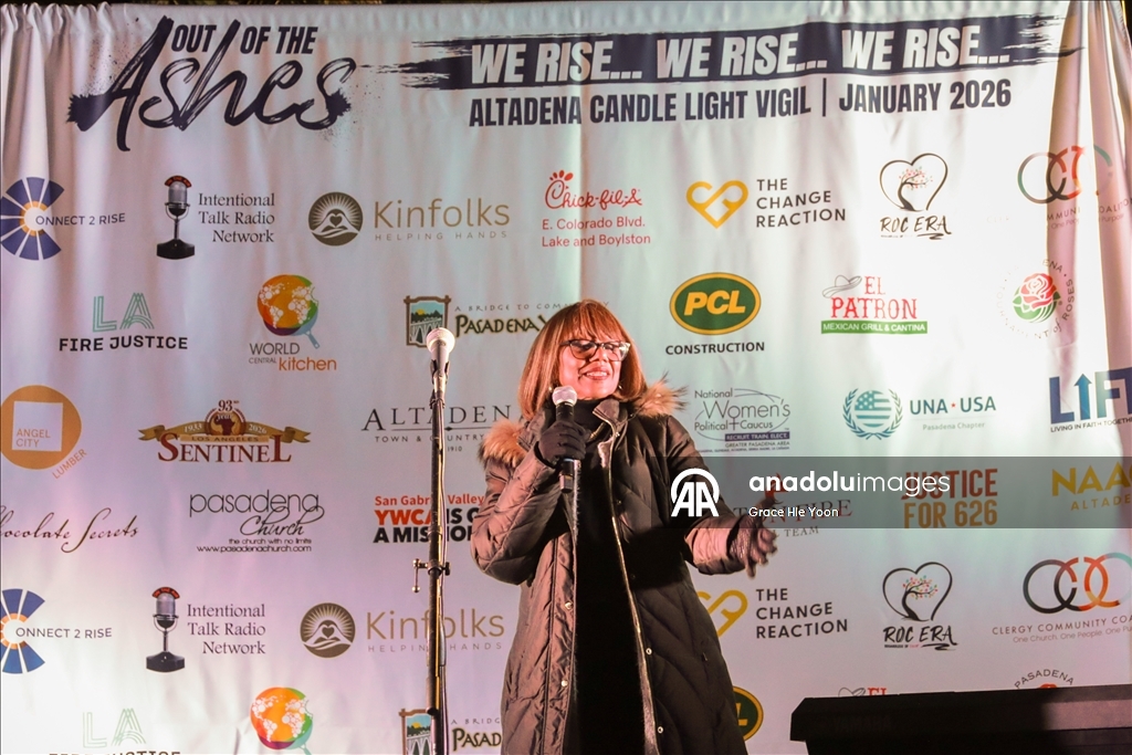 В Лос-Анджелесе почтили память жертв лесных пожаров