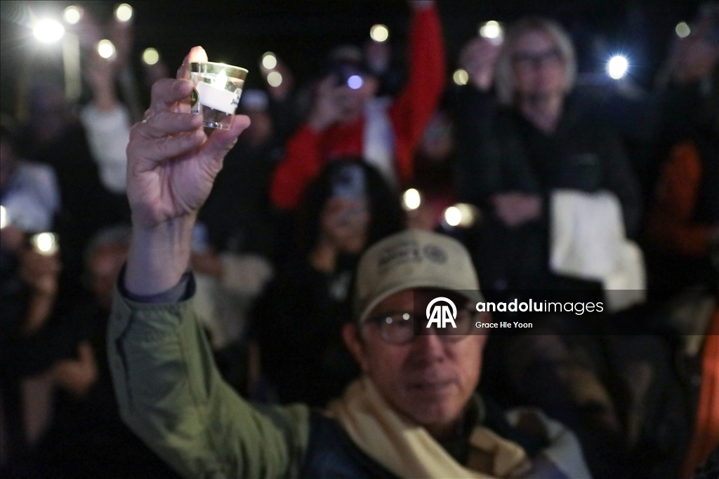 В Лос-Анджелесе почтили память жертв лесных пожаров