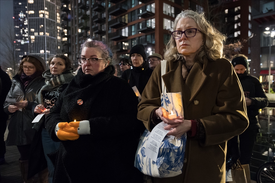 В Лондоне почтили память Рене Николь Маклин Гуд, застреленной сотрудниками Иммиграционной и таможенной службы