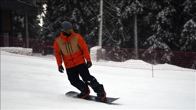 Anadolu'nun "yüce dağı" Ilgaz, yarıyıl tatilinde kayak turizmini tercih edecekler için hazır