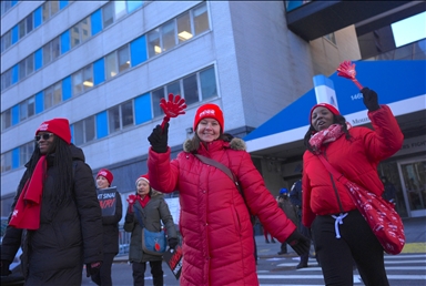 Около 15 тысяч медсестер в Нью-Йорке объявили забастовку
