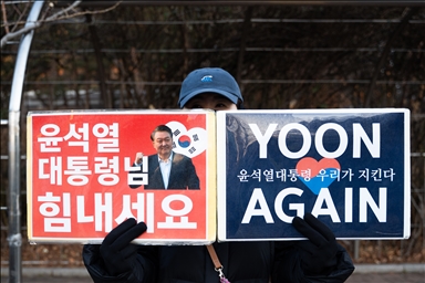 В Сеуле сторонники бывшего президента Юн Сок Ёля провели акцию