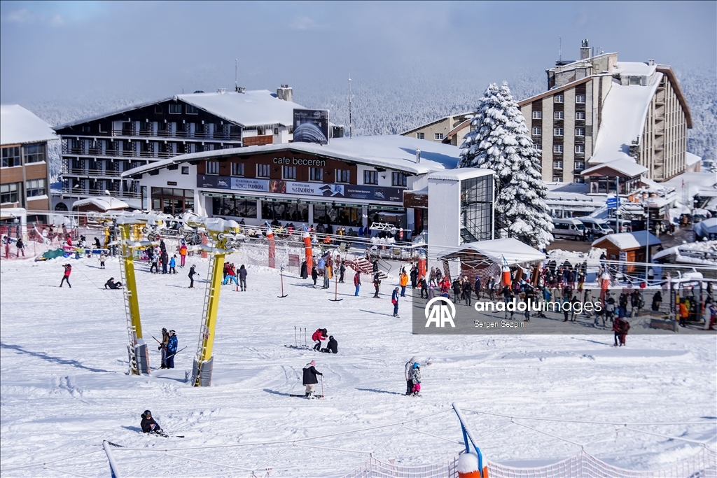 Uludağ'daki oteller yarıyıl tatilinde yüzde 100 doluluk hedefliyor