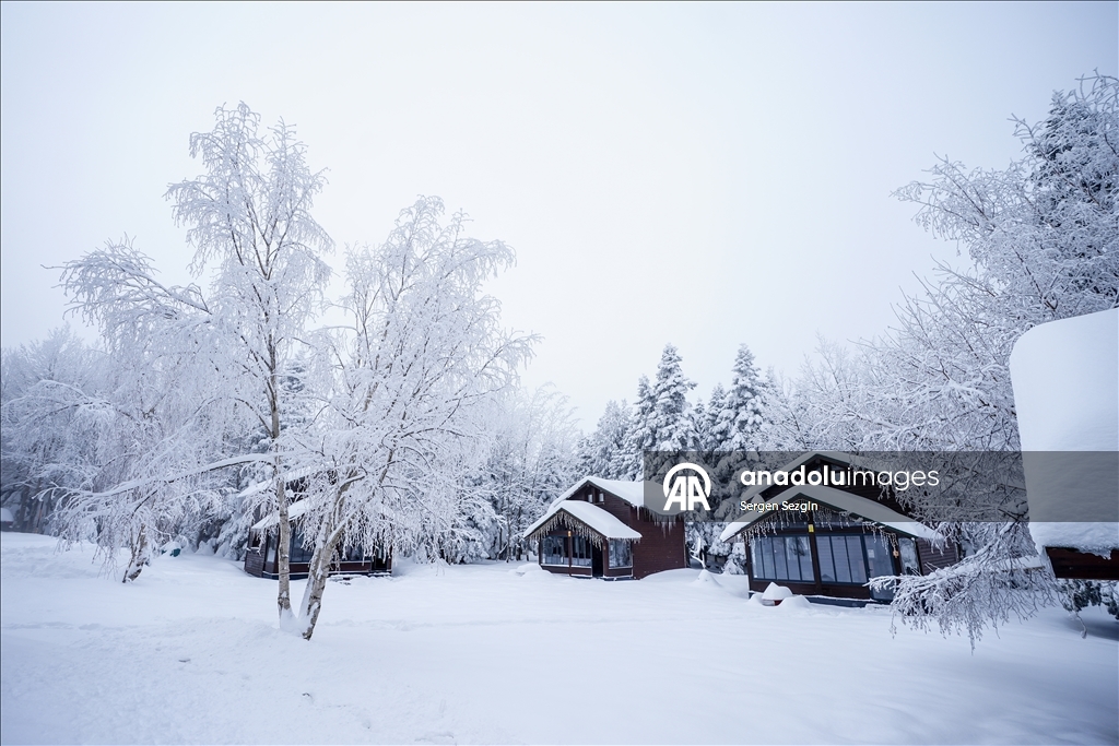 Winter vacation at Uludag in Bursa