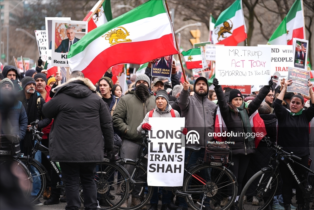 В Канаде прошла акция солидарности с протестующими в Иране
