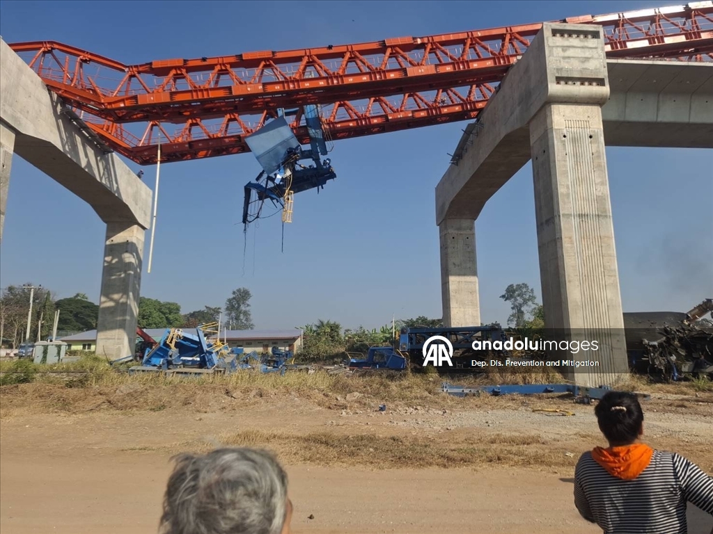 12 dead, 30 injured as crane collapses onto train in Thailand