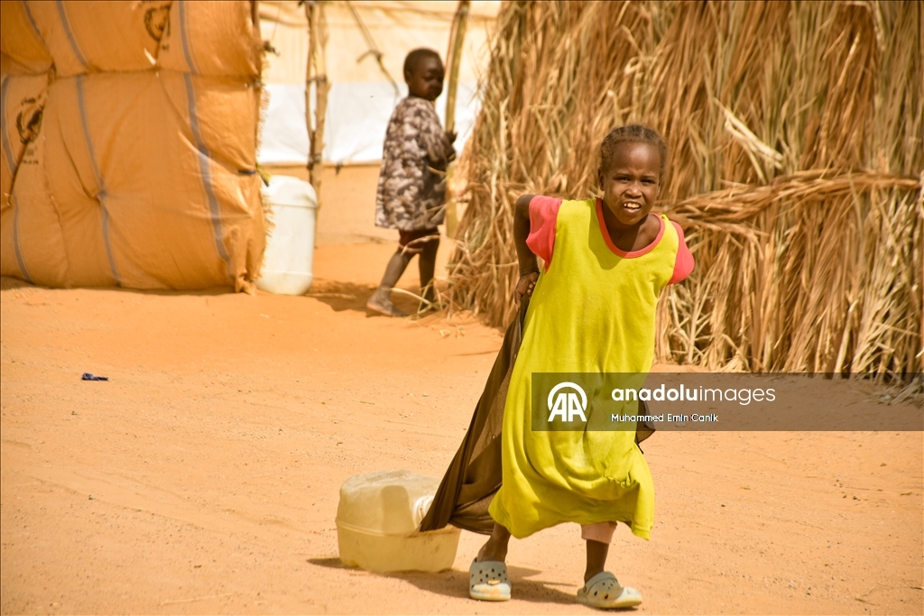 Al-Affad Refugee Camp in Sudan shelter thousands of people