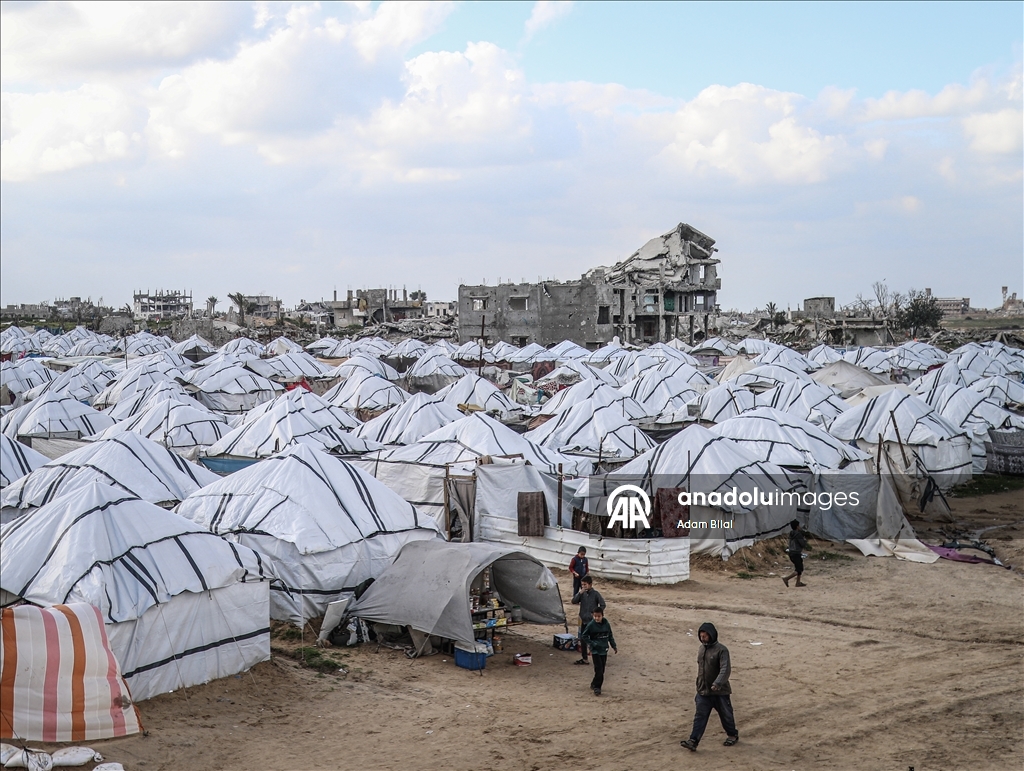Gazze’de kış şartları Filistinlilerin yaşamını zorlaştırıyor