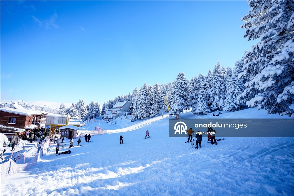 Winter vacation at Uludag in Bursa